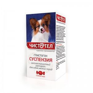 Чистотел Глистогон 5мл суспензия для мелких собак (С105430618) VET
