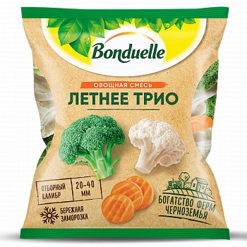 Овощная смесь Летнее трио 400гр*12 / Белгород (06)