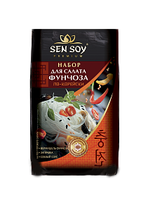 Набор для приготовления салата "Фунчоза по-корейски" СЭНСОЙ Премиум 210гр.*6 пакет