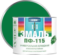 Эмаль ПФ-115 PROREMONTT Салатовый 2,7кг Л-С