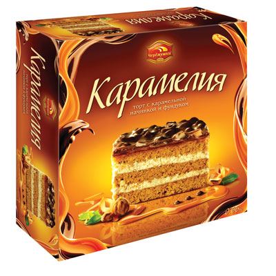 Торт Карамелия 660гр*6шт (АО КБК "Черемушки")