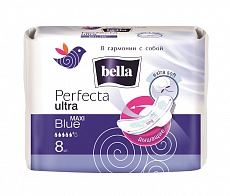 Прокладки BELLA Perfecta Ultra МАКСИ Blue 8шт.*30/ MW08-036