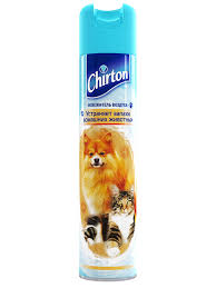 Освежитель воздуха "Chirton" От запаха домашних животных 300мл *12