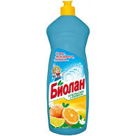 Средство для мытья посуды "БИОЛАН" Апельсин Лимон 900гр * 12