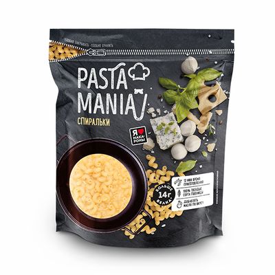 Макароны Лимак Pasta Mania спиральки 430гр.*16