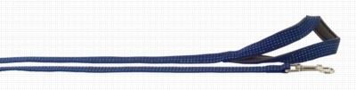 Поводок нейлон Премиум 20ммх150см Синий светотораж.с неопреновой подкладкой (02220051-06) ТМ Каскад