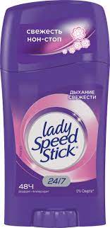 Дезодорант (карандаш) "LADY SPEED STICK" Дыхание свежести 45гр.*6