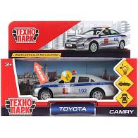 Машина металл."Технопарк" Toyota Camry Полиция (свет-звук,длина 12 см)  / 259954 / CAMRY-P-SL