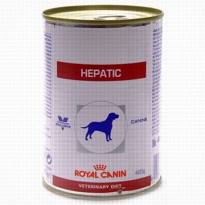 Royal Canin Гепатик 0,42кг*12шт Ж/Б (канин)  диета для собак при болезни печени  (40220042A1)