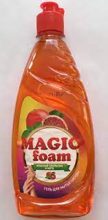 Гель д/мытья посуды "MAGIC FOAM" Красный апельсин и мята 500гр.*12 (2-4906)