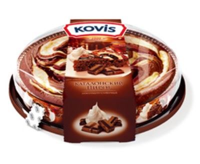 Пирог Коvis 400гр*6шт с шоколадно-сливочной начинкой (Раменкий КК)