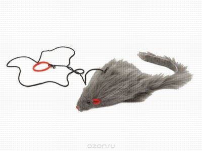 Мышь короткий мех на шнурке10см (27754637) ТМ Каскад