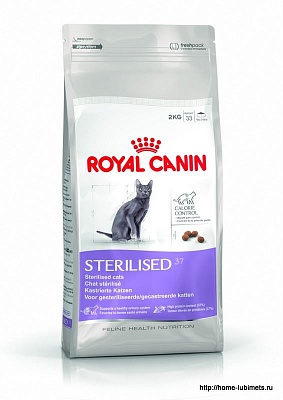 Royal Canin Стерилайзд 37 2,0кг*6шт д/стерилизованных кошек (25370200R0)