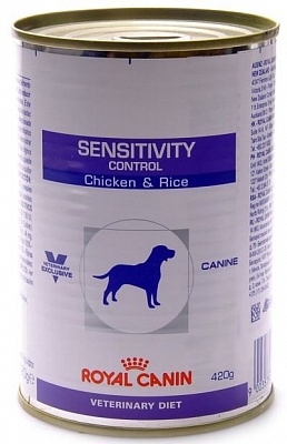 Royal Canin Сенситиви Контрол 0,42кг*12шт (канин) диет.корм д/собак с пищ.аллергией  (40270042A0)