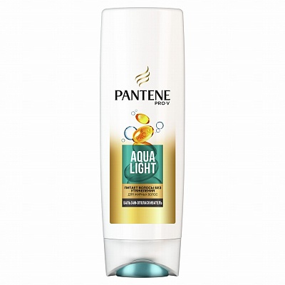 Бальзам-ополаскиватель PANTENE PRO-V Aqua Light (питательный д/жирных волос) 360мл.*6