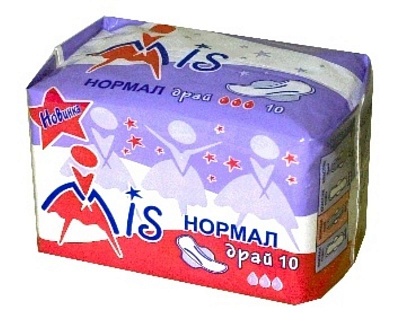 Прокладки женские MIS Нормал драй  (10шт) * 25 арт.191