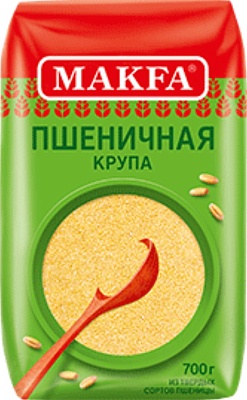 Крупа пшеничная "Артек" МАКФА 700гр.*6 / 120-7