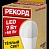 Лампа светодиодная РЕКОРД  LED P45  7W Е27 3000K / 23885