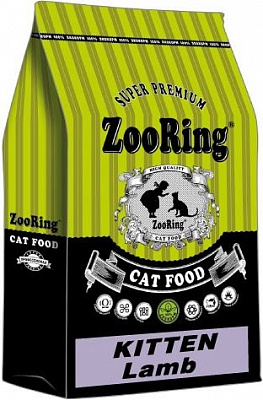 Корм ZooRing Kitten Lamb Ягненок 350гр Корм для котят (425488)