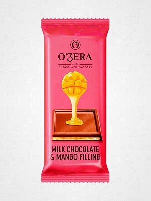 Шок.OZera Milk & Mango filling 24 гр*30шт молочный  (РРХ551)