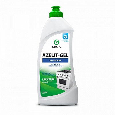 Средство чистящее д/кухни гель от нагара и жира AZELIT-GEL (GRASS) 500мл *12 / 218555