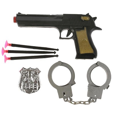 Набор "Полиция" (пистолет,присоски,наручники) / 288468 / В1804424