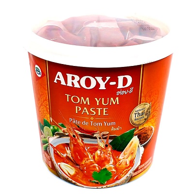 Паста Том Ям кисло-сладкая "Aroy-d" 400гр. / Тайланд
