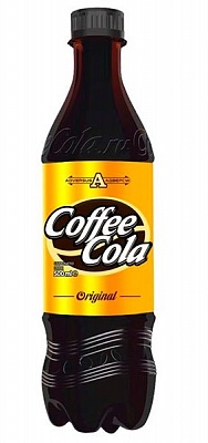 Кофе-Кола (COFFEE-COLA) напиток б/а 0,5л*12шт ПЭТ сильногазированный 
