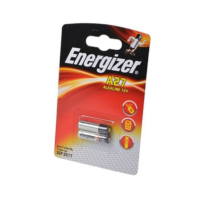 Батарейка мини алкалиновая ENERGIZER Е27А 2шт/бл * 10 арт.Е301536400