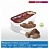 (945) Мороженое пломбир шоколадный весовое в  п/контейнере 2,2кг*1/ Кировский ХК