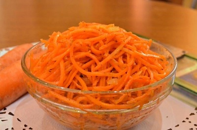 Морковь по-корейски острая Любони 285гр.*18 пвх