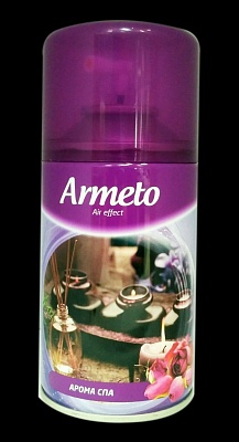 Освежитель воздуха "ARMETO" (сменный балон) "Арома - SPA" 250мл.*12 / 3115689