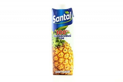 Сок SANTAL ананасовый 1л*12