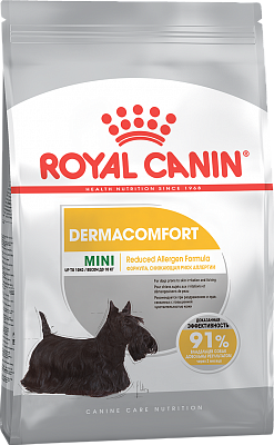 Royal Canin Мини Дермакомфорт 3,0кг д/собак с раздраженной и зудящей кожей (24410300R0)