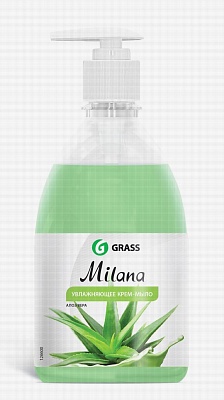 Жидкое крем-мыло Milana Алоэ Вера (GRASS) 500мл* 15 / 126600