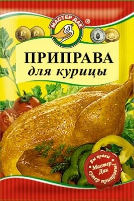 Приправа для курицы 15гр*60шт Мастер Дак (219)