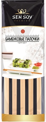 Бамбуковые палочки для еды СЭНСОЙ Премиум 5 пар пакет
