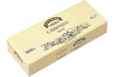 Масло сладко-сливочное несоленое Брест-Литовск Традиционное 82,5% 1кг.*5 перг.