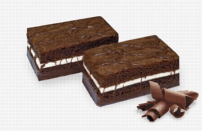 Пирожные Королевское наслаждение со вкусом шоколада 300гр бисквитные (Царское)