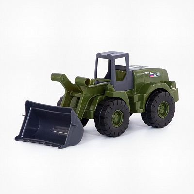Агат трактор-погрузчик военный /Полесье (арт.48547) 30см