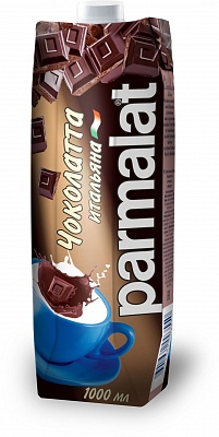 Молочно-шоколадный коктейль Пармалат Чоколатта-итальяна 1,9% 1л.*12 