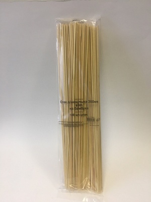 Палочки бамбуковые д/шашлыка 30 см (100шт) *100
