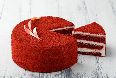 Торт Красный Бархат 1,4 кг *4шт /кор
