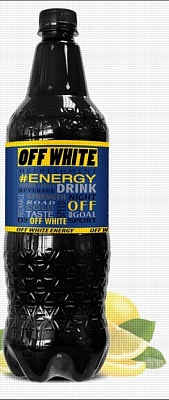 Офф Вайт Энерджи (OFF WHITE ENERGY) напиток б/а 0,95л*6шт энергетический тонизирующий газированный 