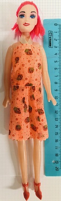 Кукла в коротком платье (в пакете) 28*6*4 (арт.228/СМ)