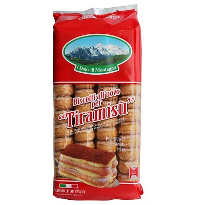 Печенье Савоярди сахарное для тирамису ТМ 400гр.*15 шт.
