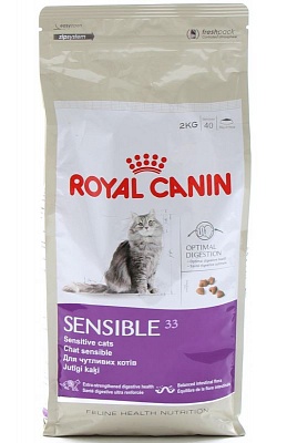 Royal Canin Сенсибл 2,0кг*6шт д/кошек с чувствительной пищеварительной системой (25210200R0)