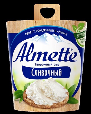 Сыр Альметте 150гр.*8 сливочный