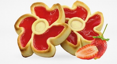 Печ.Печенье-Варенье Лесное 2,5кг С ароматом Лесной ягоды