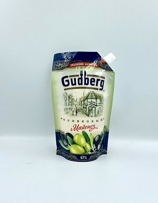 Майонез GUDBERG оливковый 380мл.*20 67% д/п